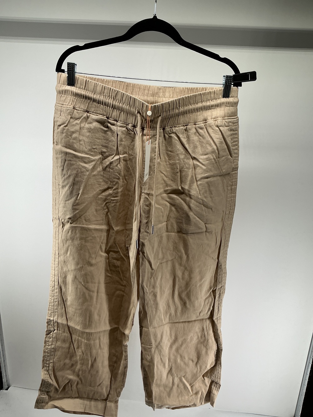 100% European Linen Wide Leg Pants - 28"
